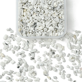 50g бусины из натуральной говлитовой крошки, нет отверстий / незавершенного