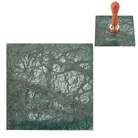 Marble Wax Seal Mats, for Sealing Wax Stamp, Square