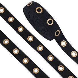 6 ярдов хлопчатобумажной ленты с рисунком «елочка», античная бронза тона латуни саржевая тесьма с люверсами, для аксессуаров одежды