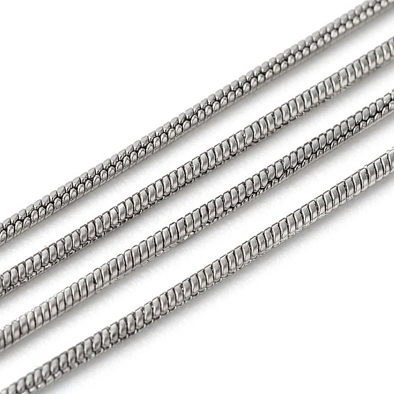 304 Stainless Steel Round Snake Chains