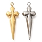 304 подвески из нержавеющей стали, крест очарование