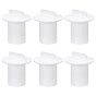 3Piezas de accesorios de plástico para la tapa del tubo de desagüe del filtro de la bañera y la piscina