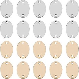 Brass Links/Connectors, Oval