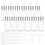 10ml Frosted Glass Bottle, with Long Thin Dropper, 3ML Disposable Plastic Dropper, Mini Transparent Plastic Funnel Hopper