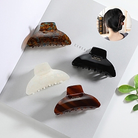 Cellulose Acetate Claw Hair Clips, Hair Accessories for Women and Girls