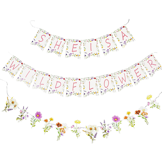 Подвесное украшение для вечеринки из бумажных цветов