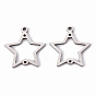 201 из нержавеющей стали Компоненты для люстр ссылки, звезда, лазерная резка