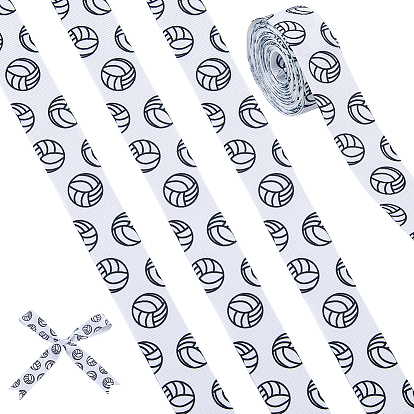 Полиэфирная лента, лента с волейбольным узором, для подарка украшения