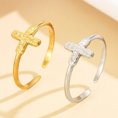 304 открытые кольца манжеты из нержавеющей стали, крестик