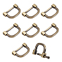 8 шт. D-образные застежки из цинкового сплава, аксессуары для сумок