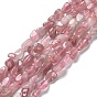 Natural Rose Quartz Beads Strands, Nuggets