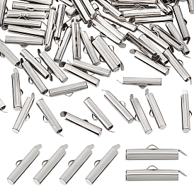 304 ползун нержавеющий на концевых зажимных трубках, торцевые крышки слайдера