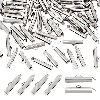 304 ползун нержавеющий на концевых зажимных трубках, торцевые крышки слайдера