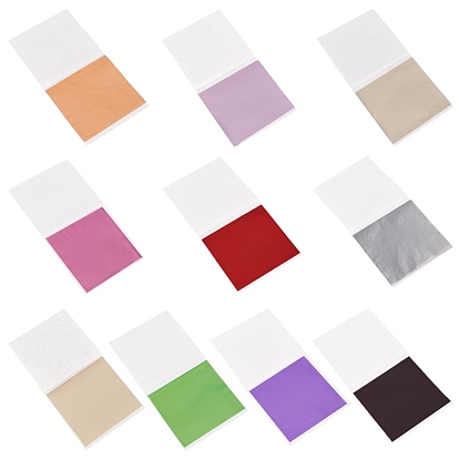 Фольга, для искусства, позолота, квадратный