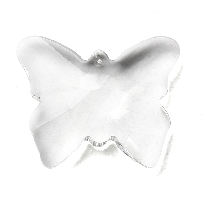 Стеклянные большие кулоны, для люстры хрустальные подвесные подвески, бабочки прелести, граненые