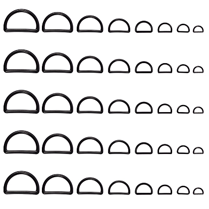 Plastic D Rings, Buckle Clasps, For Webbing, Strapping Bags, Garment Accessories