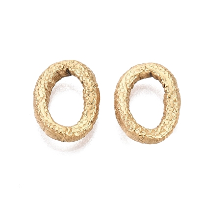 304 нержавеющей стали связывающий кольца, текстурированный витой овал, ионное покрытие (ip), долговечный