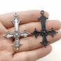 Тибетский стиль сплава цинка подвески, крест прелести