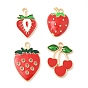 Подвески из сплава eanmel, клубника/хризантема