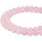 Матовые натуральной розовой нити кварца шарик, круглые