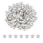 5-Petal Flower Smooth Surface 304 Stainless Steel Bead Caps