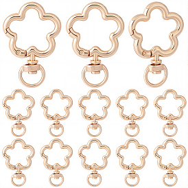 24 поворотные застежки из сплава шт., цветок