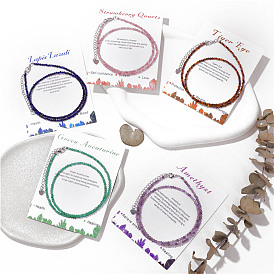 Natural Gemstone Beaded Necklaces