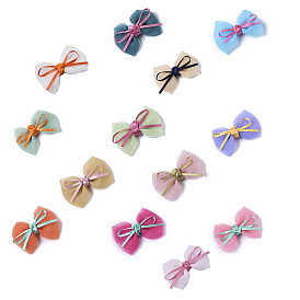 Аксессуары костюма из ткани, бантом и бигуди