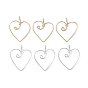 Brass Pendants, Heart