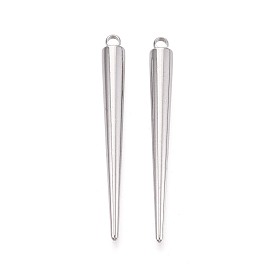 304 подвески из нержавеющей стали, подвески в виде конусов с шипами