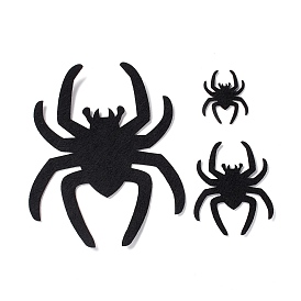 Wool Felt Spider Party Decorations, Halloween Themed Display Decorations, for Decorative Tree, Banner, Garland