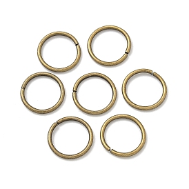 Железные соединительные колечки, без кадмия и без свинца, открытые кольца прыжок, 12x1.2 мм