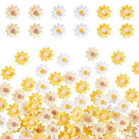 150шт 3 цвета непрозрачная смола цветок кабошоны