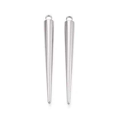 304 подвески из нержавеющей стали, подвески в виде конусов с шипами