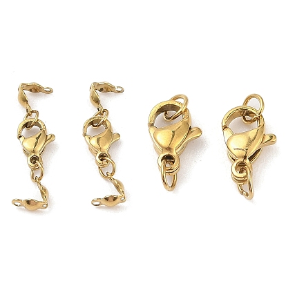 Ионное покрытие (ip) 304 застежки-клешни из нержавеющей стали