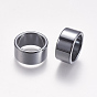 Non-magnetic Synthetic Hematite Rings, Original Color