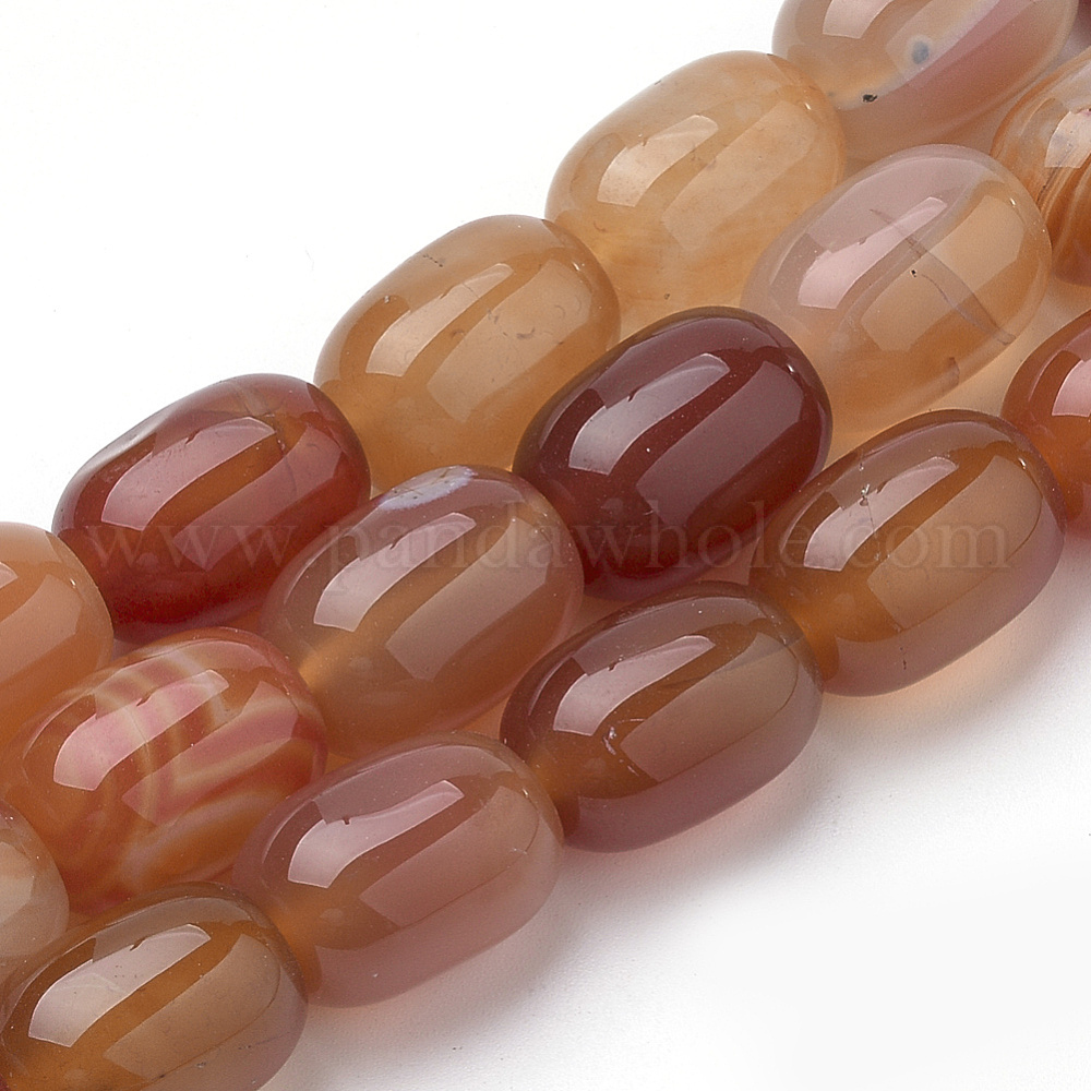 red agate beads