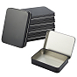 Tinplate Storage Box, Jewelry Box, for DIY Candles, Dry Storage, Spices, Tea, Candy, Party Favors, Rectangle