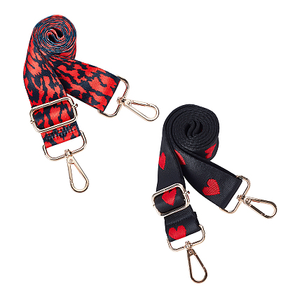2 pcs 2 poignées de sac de style, avec fermoir pivotant, pour accessoires de remplacement de chaîne de sac