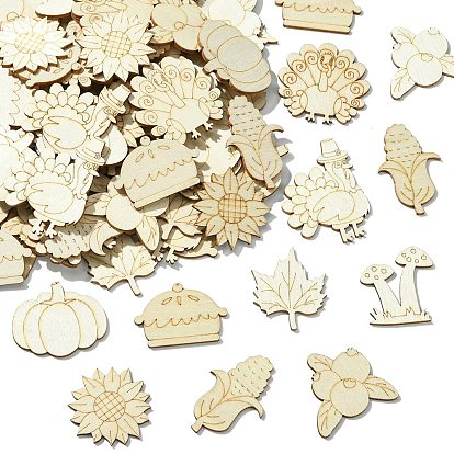 Незаконченные заготовки деревянных срезов для художественной росписи, пирография, украшение дома