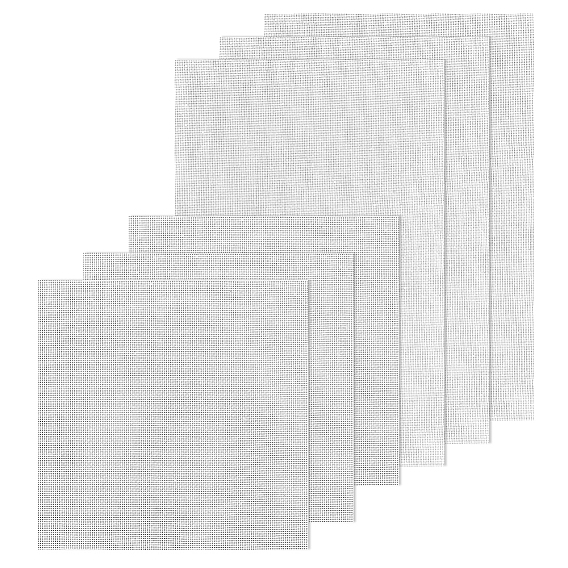 2 стили хлопчатобумажная/поликоттоновая ткань для вышивки крестом, ткань аида, квадрат / прямоугольник