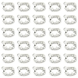 50 шт. Подвески из сплава в тибетском стиле, зуб