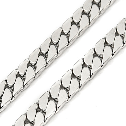 304 Stainless Steel Chain Necklaces, Herringbone Chain
