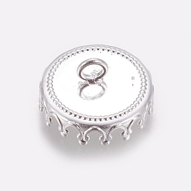 Поручительств латуни кулон, для изготовления стеклянного кулона, крышка от бутылки