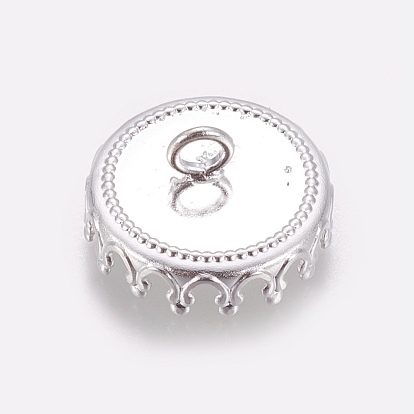 Поручительств латуни кулон, для изготовления стеклянного кулона, крышка от бутылки