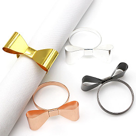 bow tie napkin ring gold bow tie napkin buckle napkin ring metal