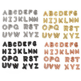 Латунные подвески, Пустые буквы l~z подвески, стойки покрытие, долговечный, без кадмия и без свинца