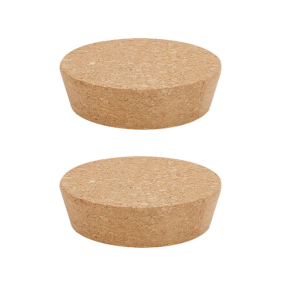 2Pcs Cork Bottle Stoppers, Bottle Tampions