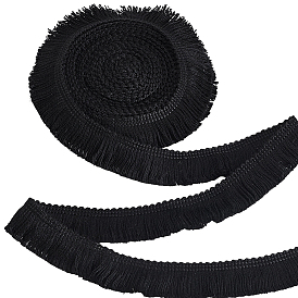 40 ярдов хлопчатобумажной кружевной ленты с кисточками, аксессуары для одежды