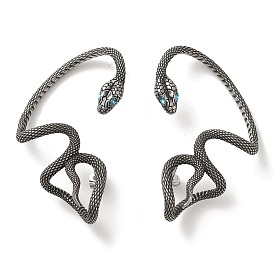 316 Surgical Stainless Steel Cuff Earrings, Snake